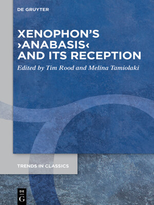 cover image of Xenophon's ›Anabasis  and its Reception